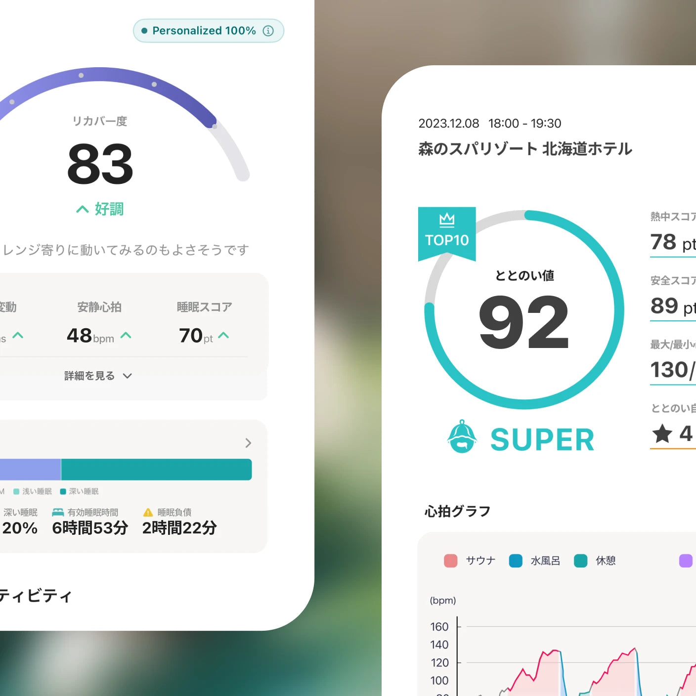 アプリで見えること