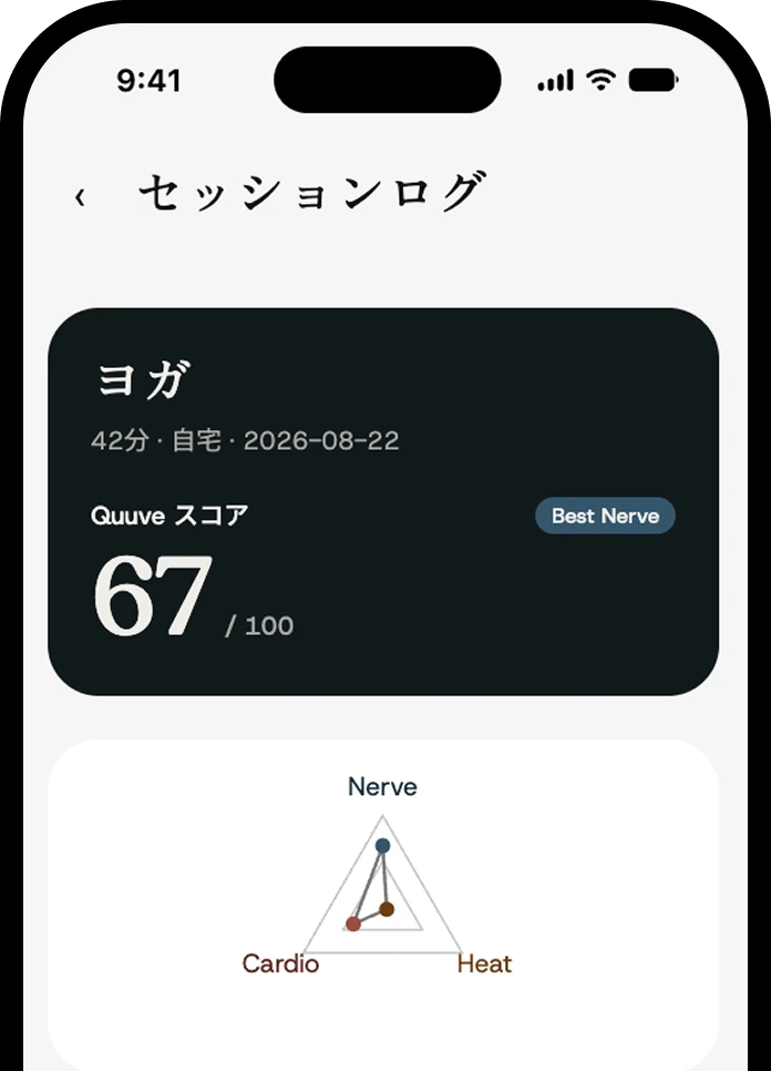 Quuve アプリ